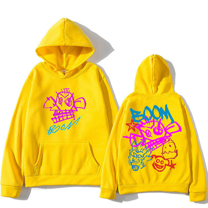 Hoodie Damen Langarm | Cartoon Print 6