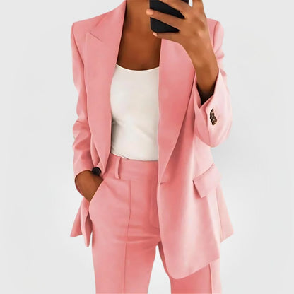 Anzug Damen Elegant | Blazer und Hose im Set 6
