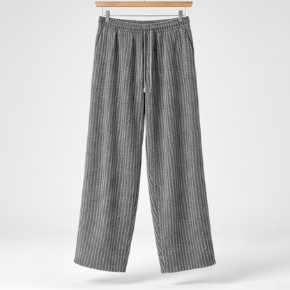 Damen Jogginghose Nadelstreifen Tunnelzug Jogger Hose 7