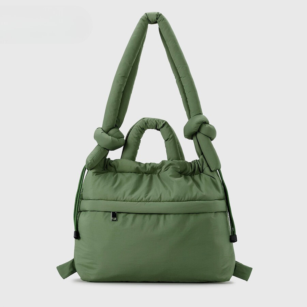 Damen Plüschtasche 2in1 Handtasche Rucksack Gepolstert 6