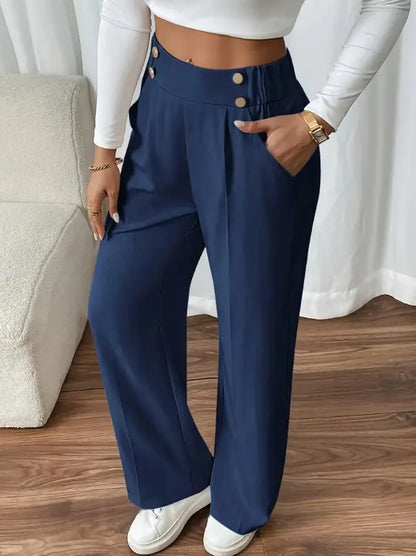 High-Waist-Hose Damen | Taillenbetonend & Fließend 5