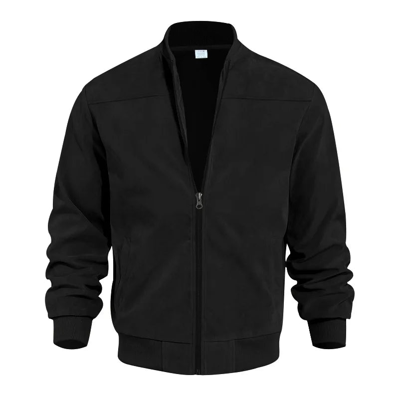 Bomberjacke Herren | Stehkragen & Reißverschluss 5