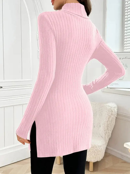 Sarah | Turtleneck Sweater – Elegant Slim Fit Style for Women