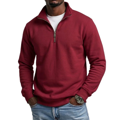 Sweatshirt Herren mit Quarter Zip | Sportlich & Bequem 4