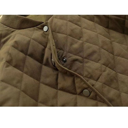 Steppjacke Damen | Knopfleiste & Taschen 12