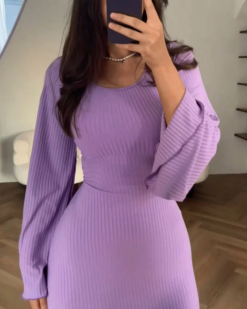 Langarmkleid Damen | Elegant & Vielseitig 2