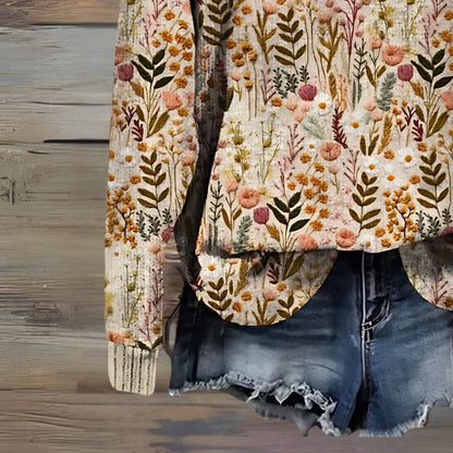 Pullover Damen | Floral & Weich 3