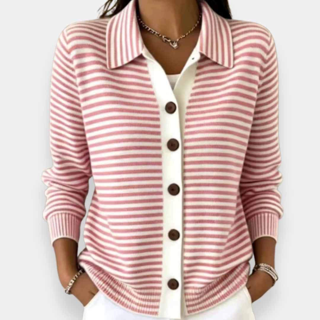 Cardigan Damen Gestreift | Weich & Elegant 4