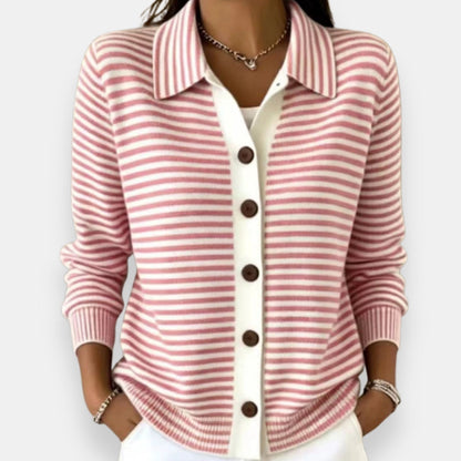 Cardigan Damen Gestreift | Weich & Elegant 4