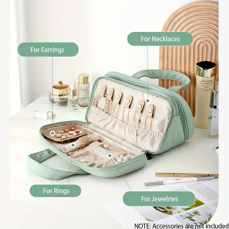 Kosmetiktasche Damen | Wasserdicht & Viele Fächer 3
