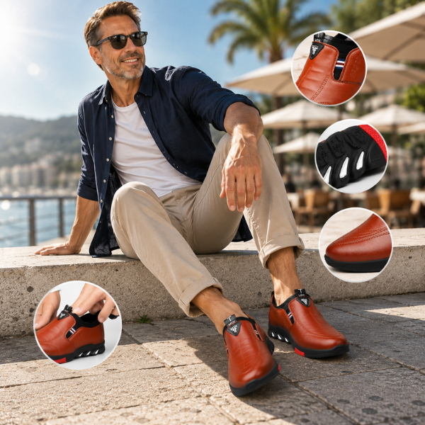 Businessschuhe Herren | Rutschfeste Sohle & Ganztägiger Komfort 7