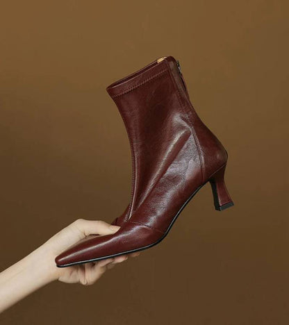 Stiefeletten Damen | Spitze Zehenpartie & Komfort 10