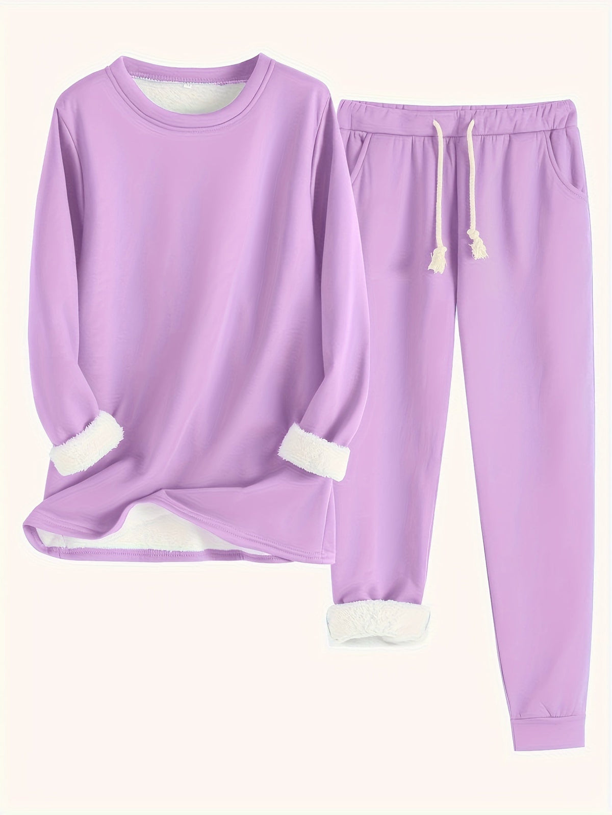Gerdlotte | Damen Hausanzug Set Relaxed Fit - Blue - Image 13