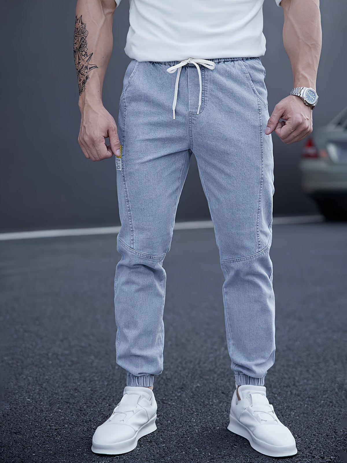 Jogger Jeans Herren | Elastischer Bund & Slim Fit 1