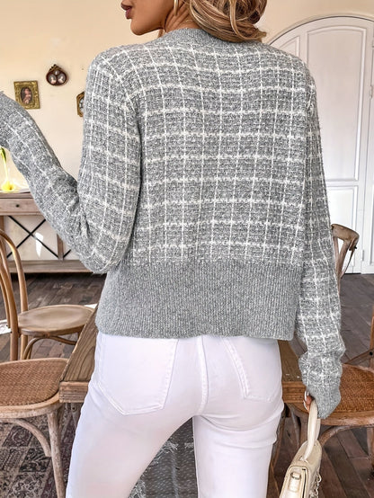 Strickjacke Damen | Eleganter Kurzer Schnitt 9