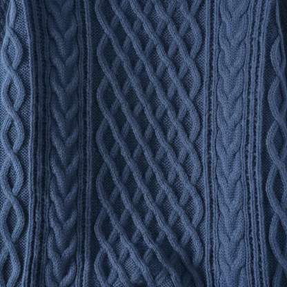 Herren Strickpullover Rautenmuster Rundhals Strickjacke 5