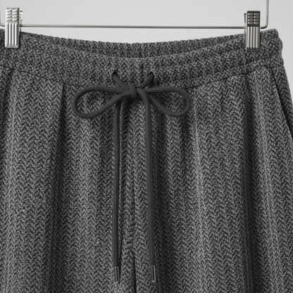 Damen Jogginghose Nadelstreifen Tunnelzug Jogger Hose 3