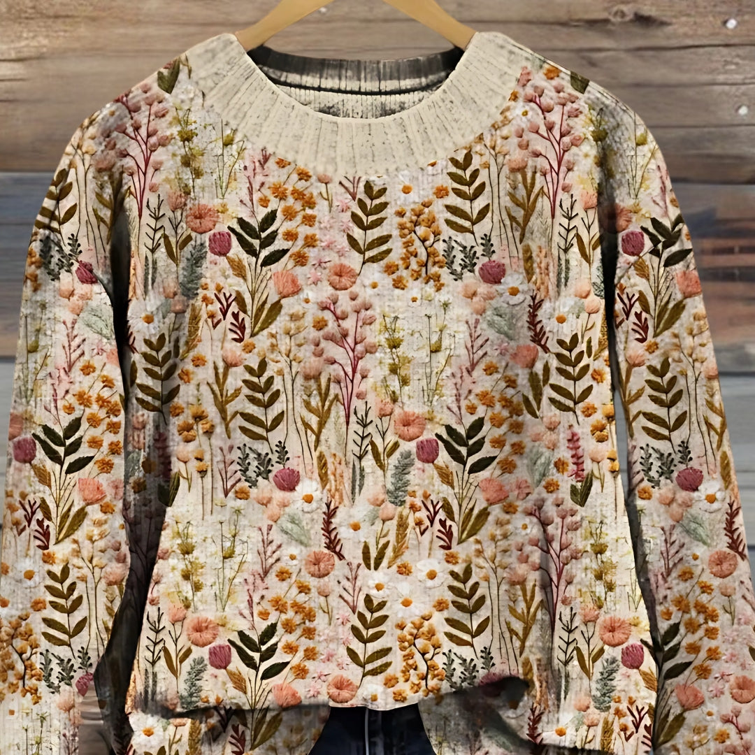 Pullover Damen | Floral & Weich 2