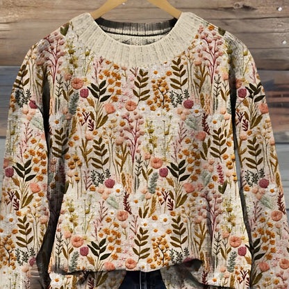 Pullover Damen | Floral & Weich 2