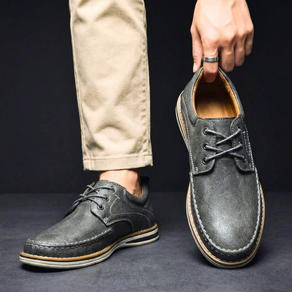 Herren Oxford Schuhe Klassisch Gepolstert Schnürschuhe 8