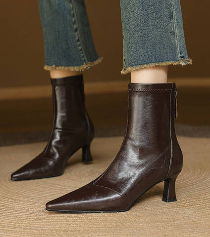 Stiefeletten Damen | Spitze Zehenpartie & Komfort 11