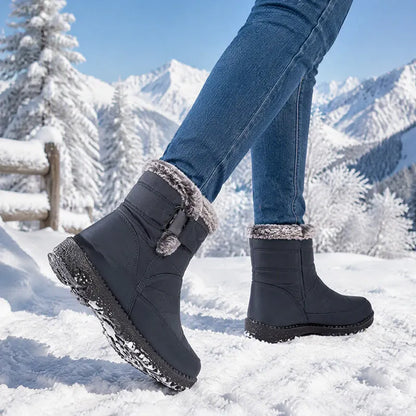 Winterstiefeletten Damen | Warm Gefüttert & Rutschfest 5