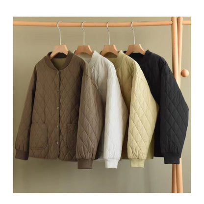 Steppjacke Damen | Knopfleiste & Taschen 13