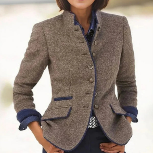 Damen Kurze Winterjacke Wärmeisolierend Körpernah Winter 3