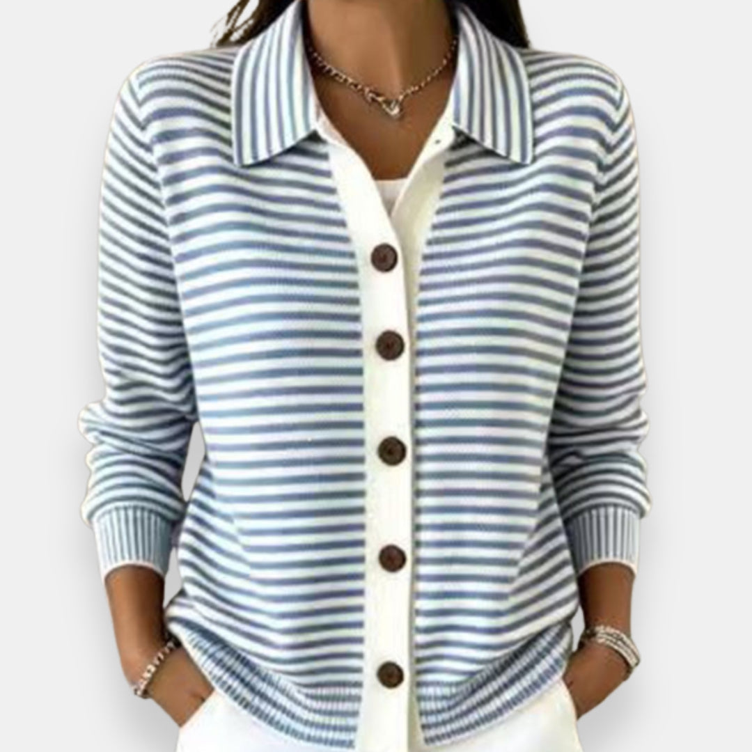 Cardigan Damen Gestreift | Weich & Elegant 5