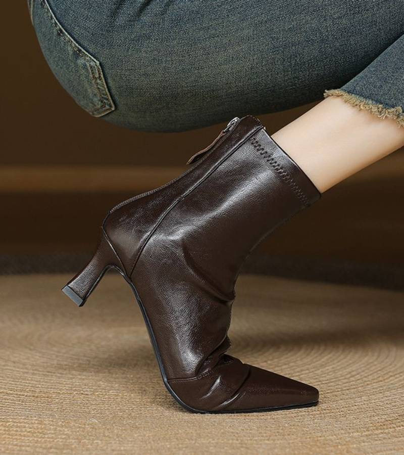 Stiefeletten Damen | Spitze Zehenpartie & Komfort 12