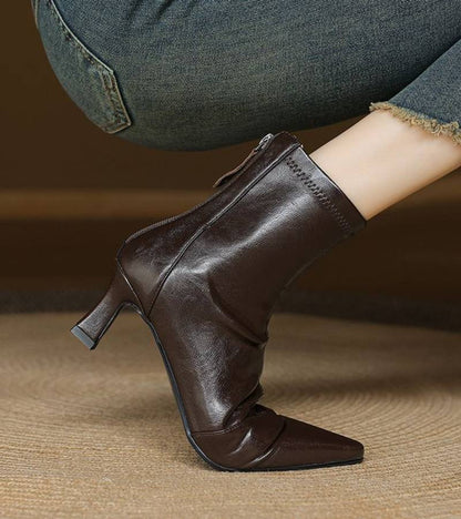 Stiefeletten Damen | Spitze Zehenpartie & Komfort 12