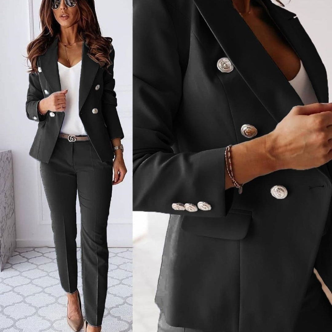 Blazer Set Damen | Zweireihig & Elegant 10