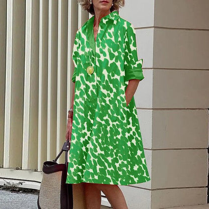 ALLISON - Langärmeliges Vintage-Kleid 2