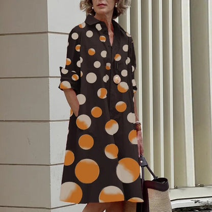 ALLISON - Langärmeliges Vintage-Kleid 7