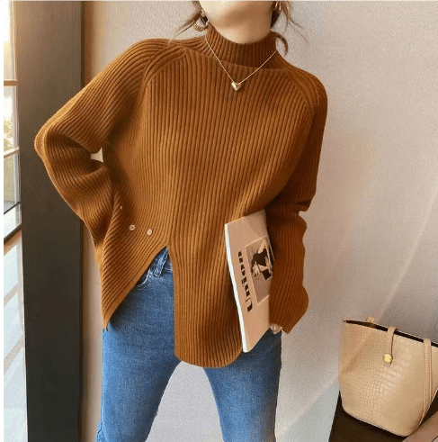 Aella Gerippter Rollkragenpullover 4