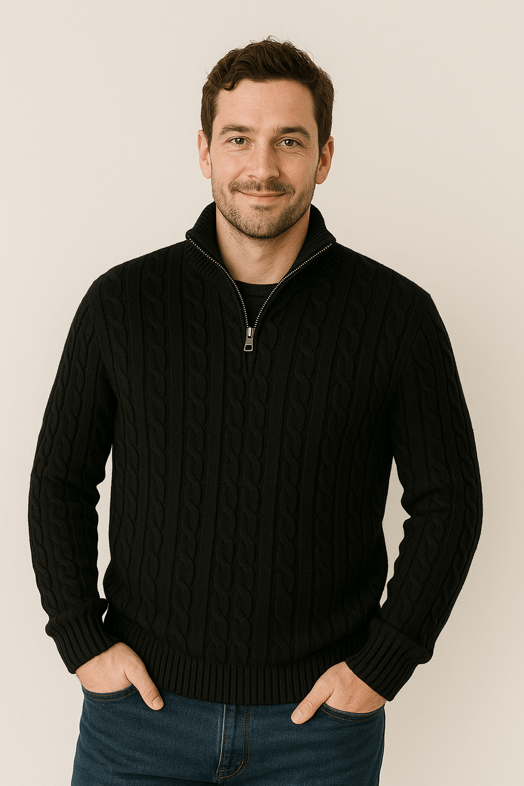 Anton Kabelstrickpullover 2