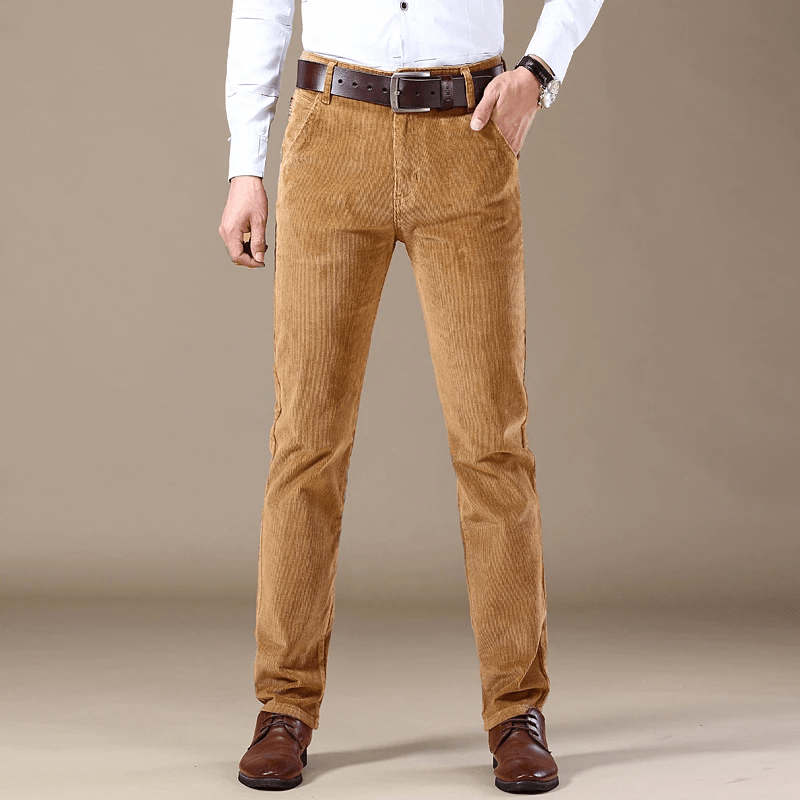 Arbeitscordhose für Herren | Slim Fit