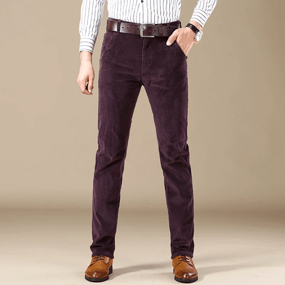 Arbeitscordhose für Herren | Slim Fit