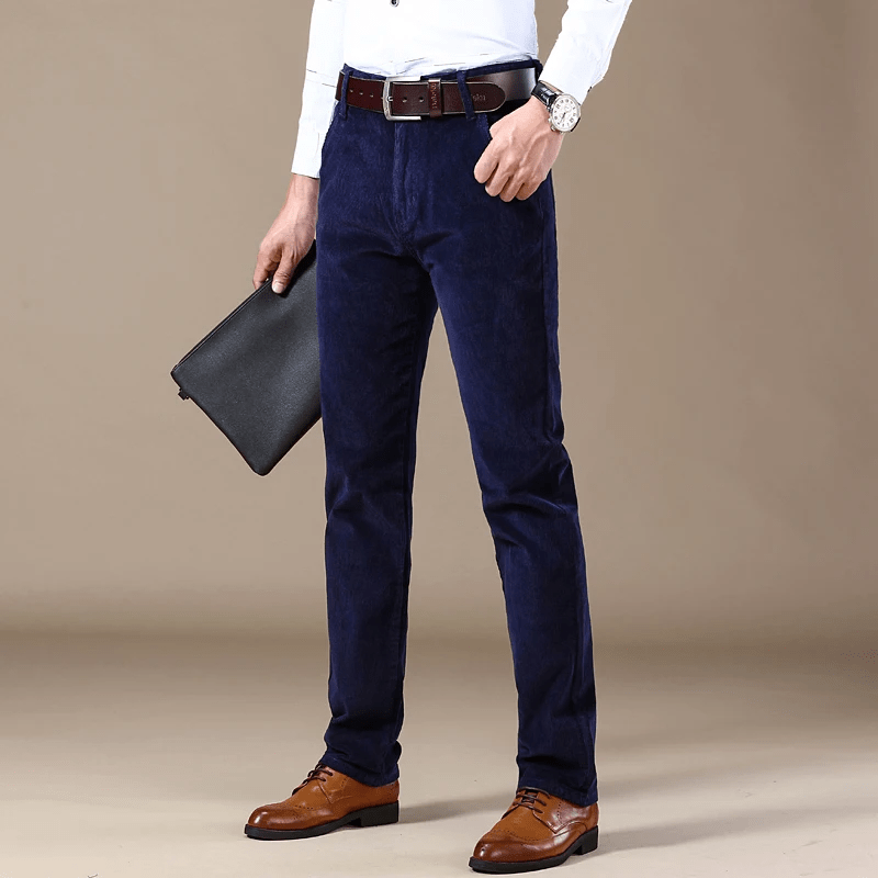 Arbeitscordhose für Herren | Slim Fit