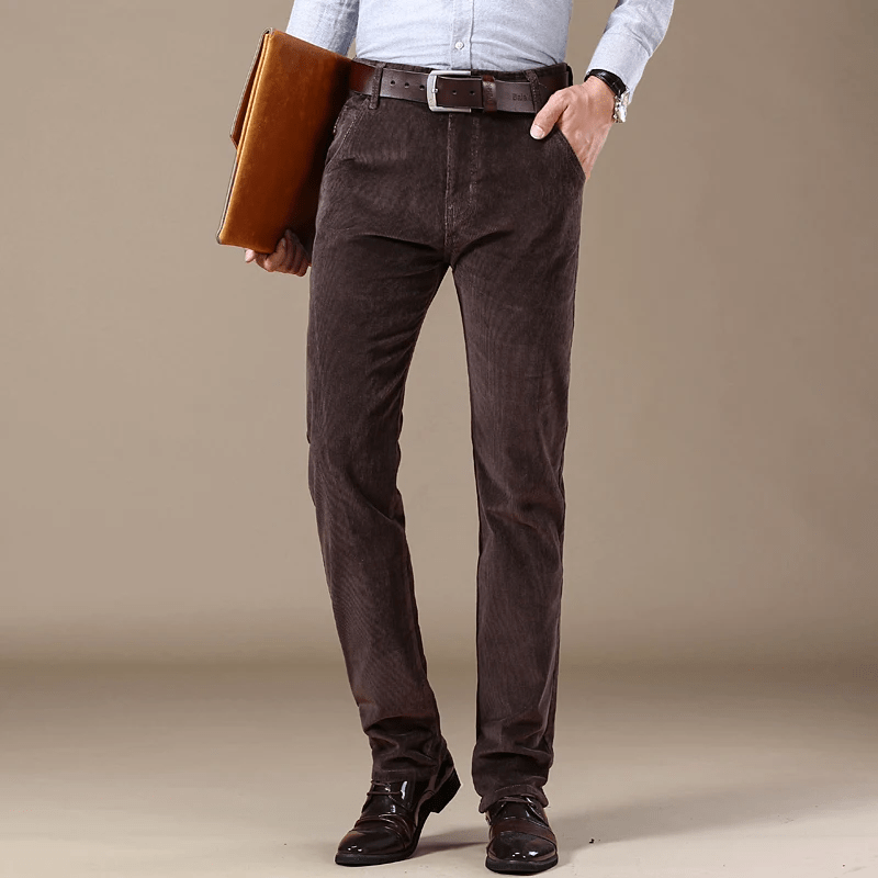 Arbeitscordhose für Herren | Slim Fit