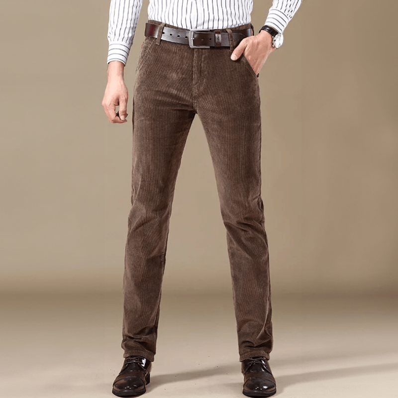 Arbeitscordhose für Herren | Slim Fit