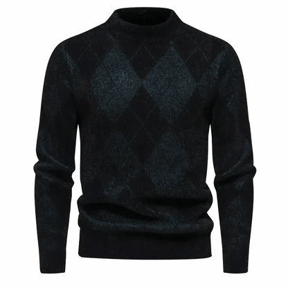 Arvid Gestreifter Turtleneck Pullover 0