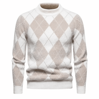 Arvid Gestreifter Turtleneck Pullover 1