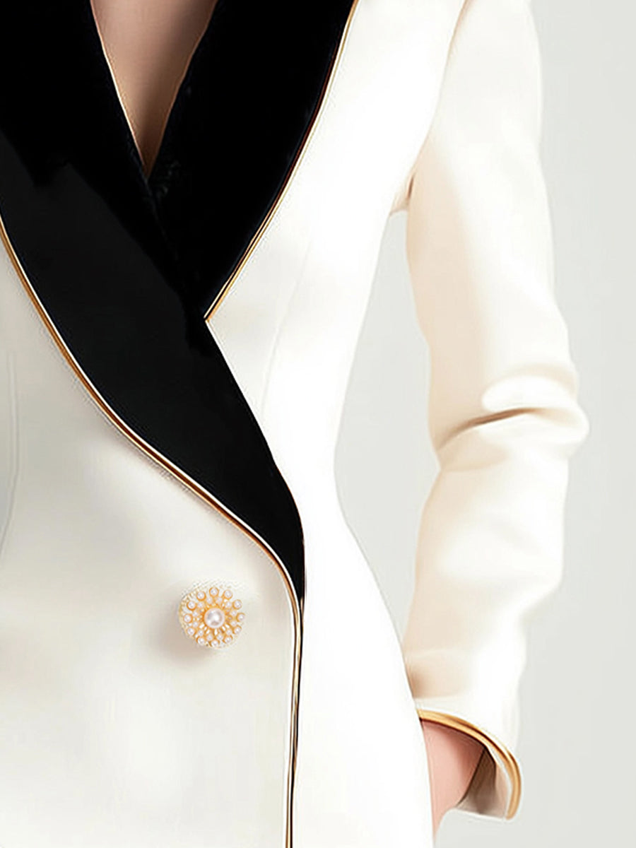 Asymmetrischer Blazer für Damen | Lockere Passform