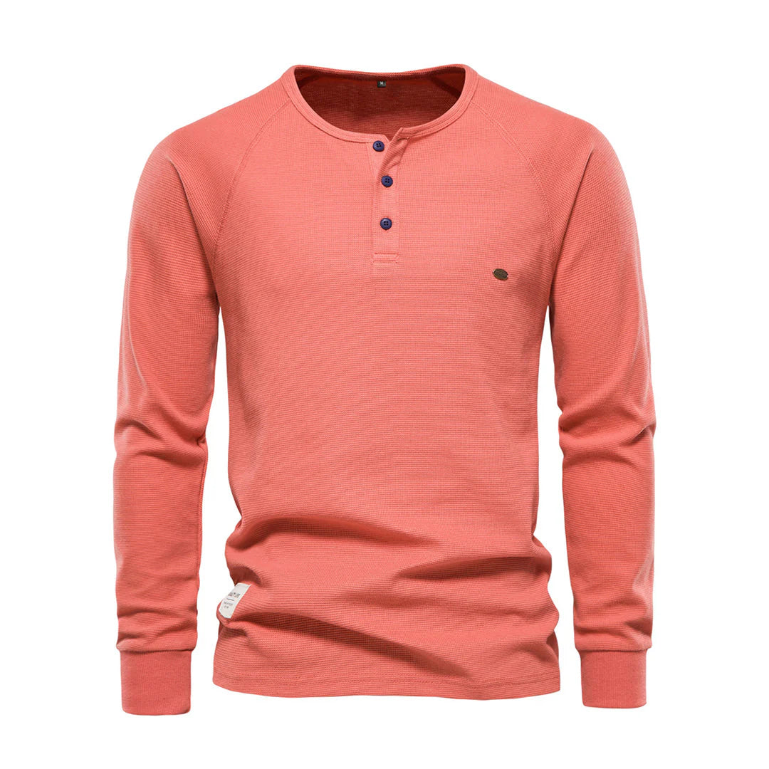 Atmungsaktives Langarmshirt für Herren | Lässige Passform