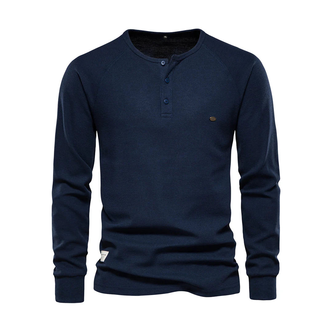 Atmungsaktives Langarmshirt für Herren | Lässige Passform