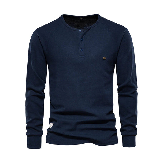 Atmungsaktives Langarmshirt für Herren | Lässige Passform
