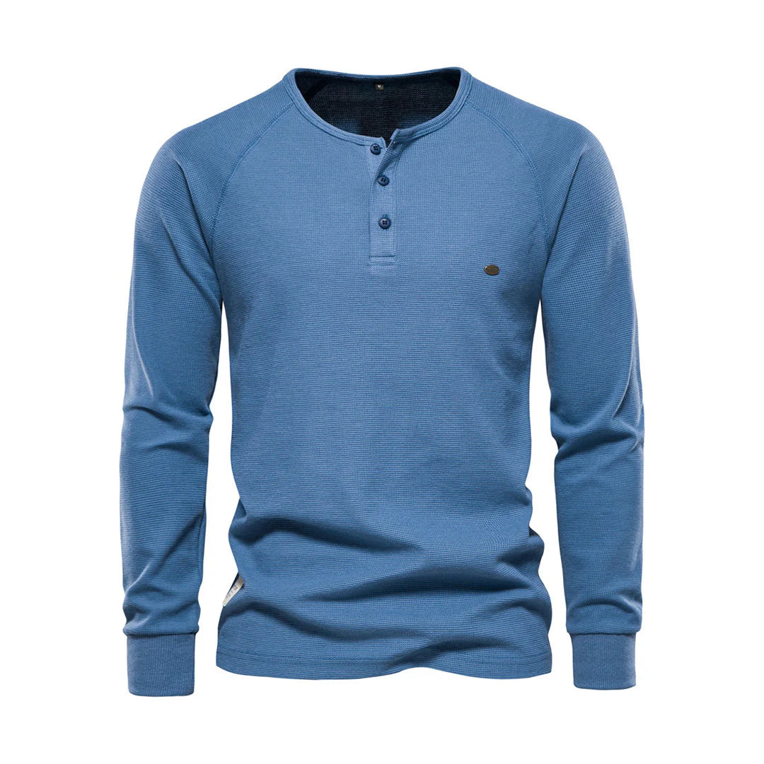 Atmungsaktives Langarmshirt für Herren | Lässige Passform