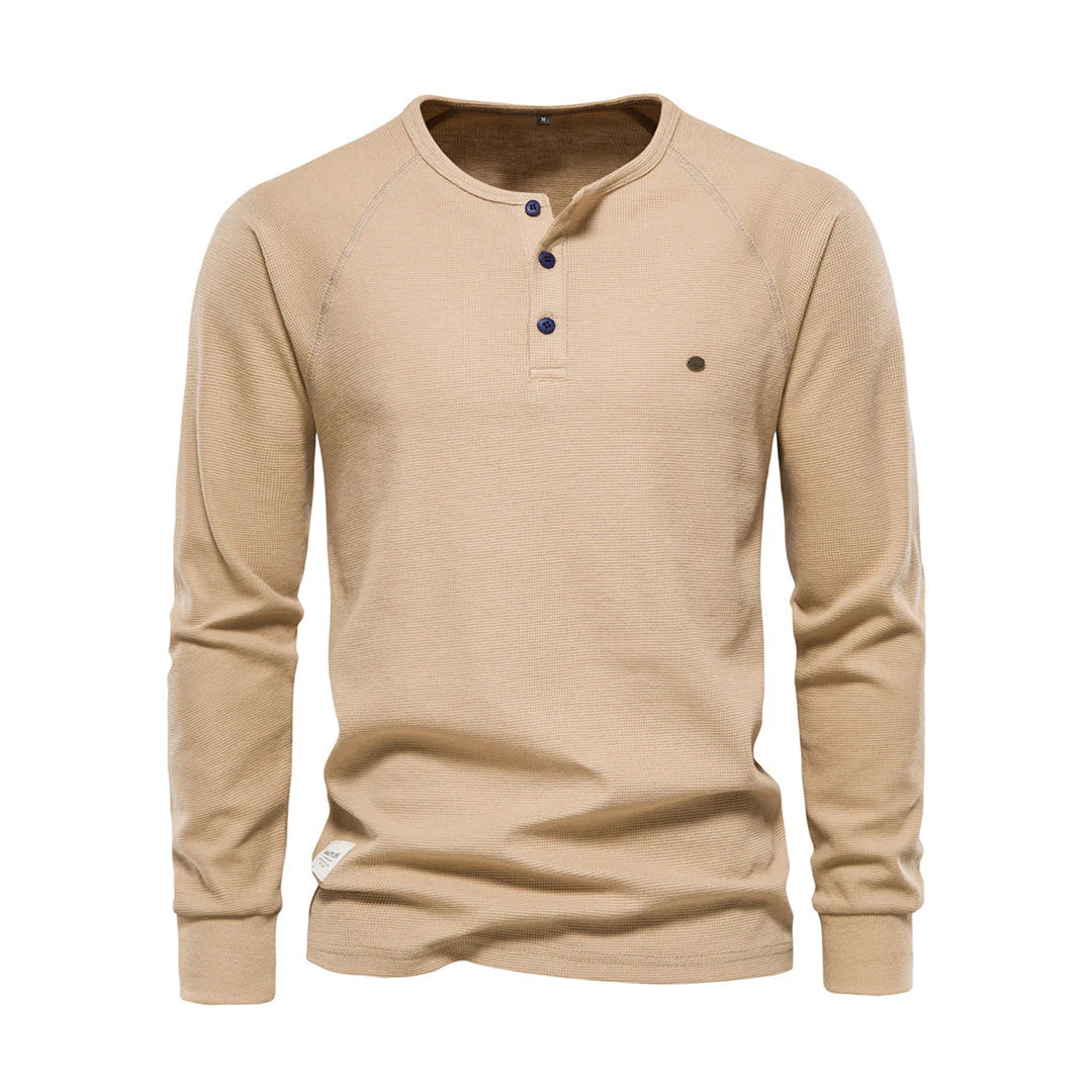 Atmungsaktives Langarmshirt für Herren | Lässige Passform