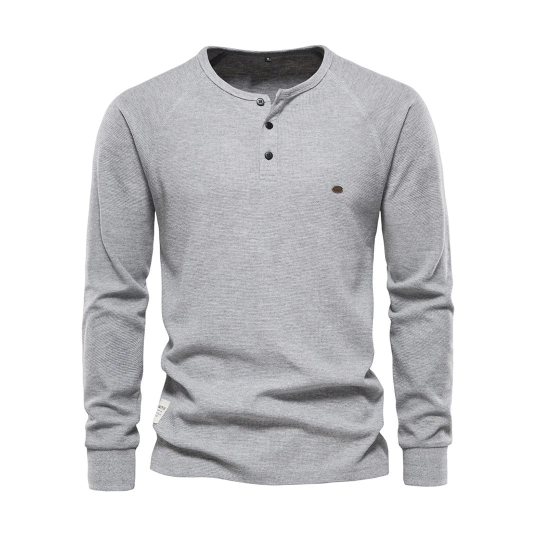 Atmungsaktives Langarmshirt für Herren | Lässige Passform